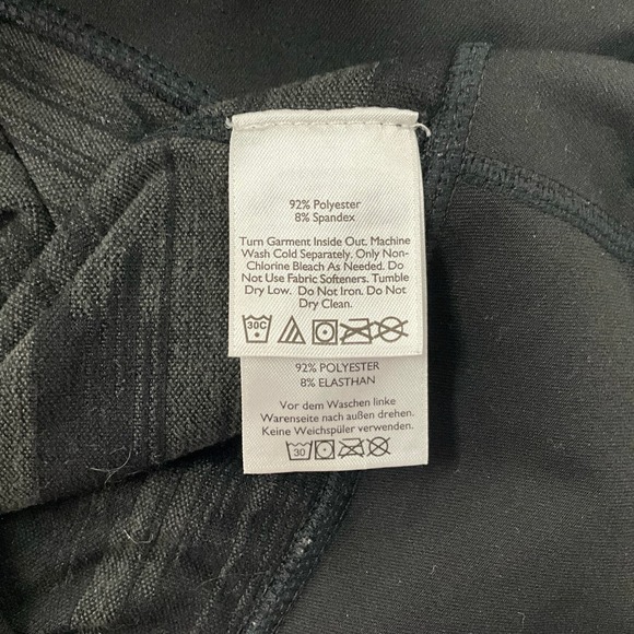 Women’s Eddie Bauer Leggings Green Black Heather Pattern Size Small - Picture 7 of 9
